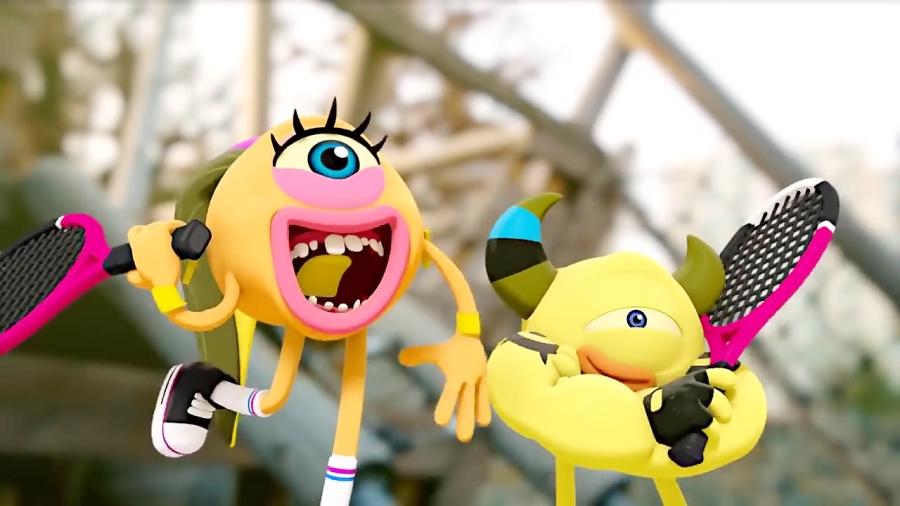 انیمیشن هیولاهای کوچولو - قسمت 42 - تنیس